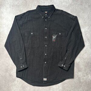Levi's Men's Black Denim Shirt